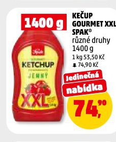 SPAK GOURMET KE�UP