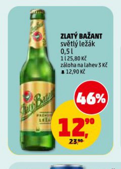 PIVO ZLAT� BA�ANT