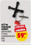 KLÍČ NA ROZVODNÉ SKŘÍNĚ