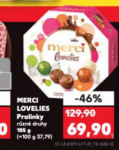MERCI LOVELIES PRALINKY