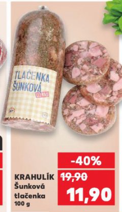 KRAHUL�K �UNKOV� TLA�ENKA