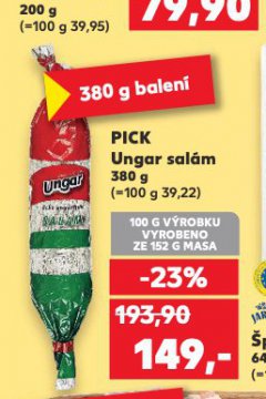 PICK UNGAR SALÁM