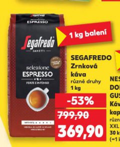 KÁVA SEGAFREDO