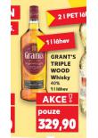 GRANT'S TRIPLE WOOD WHISKY