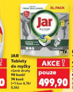 JAR TABLETY DO MYČKY