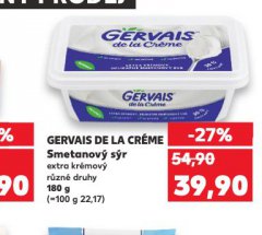 GERVAIS DE LA CRÉME SMETANOVÝ SÝR