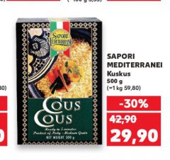 SAPORI MEDITERRANEI KUSKUS