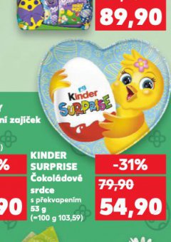 KINDER SURPRISE �OKOL�DOV� SRDCE
