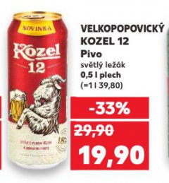 PIVO VELKOPOPOVICK� KOZEL