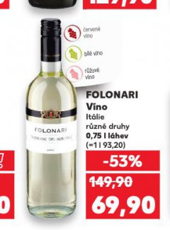 FOLONARI VÍNO
