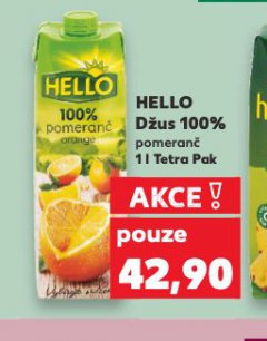 HELLO 100% DŽUS