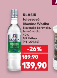 KLASIK JALOVCOV� LIHOVINA