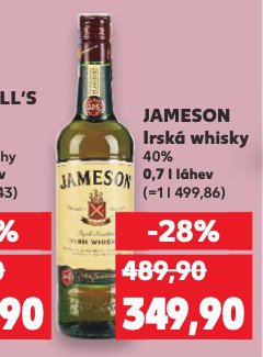JAMESON IRSK� WHISKY