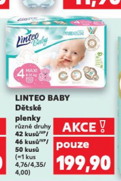 LINTEO BABY DĚTSKÉ PLENKY