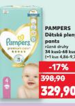 PAMPERS D�TSK� PLENKY