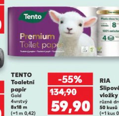 TENTO TOALETN� PAP�R