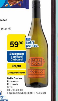 BELLA CUCINA PROSECCO FRIZZANTE