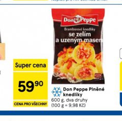 DON PEPPE PLN�N� KNEDL�KY