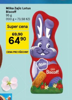 MILKA ZAJ�C LOTUS BISCOFF