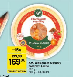 A.E. OLOMOUCK� TVARَKY POZDRAV Z LO�TIC