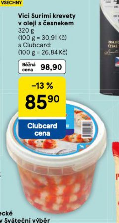 VICI SURIMI KREVETY V OLEJI S �ESNEKEM