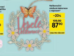 VELIKONO�N� Z�V�SN� DEKORACE A N�PISEM