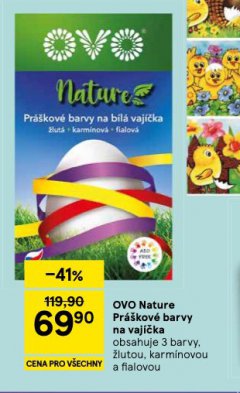 OVO NATURE PR��KOV� BARVA NA VAJ��KA
