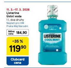 LISTERINE �STN� VODA