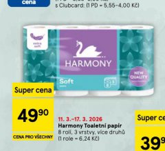 HARMONY TOALETN� PAP�R