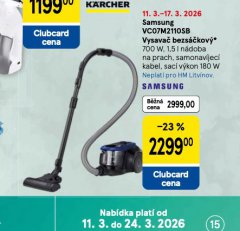 SAMSUNG VYSAVA� BEZS��KOV�
