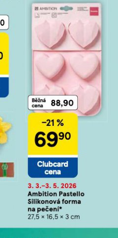 SILIKONOV� FORMA NA PE�EN�