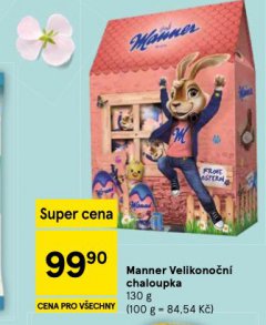 MANNER VELIKONO�N� CHALOUPKA