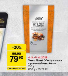 TESCO FINEST O�ECHY A OVOCE S POMERAN�OVOU K�ROU