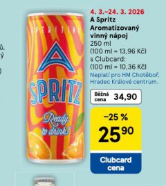 A SPRITZ AROMATIZOVAN� VINN� N�POJ