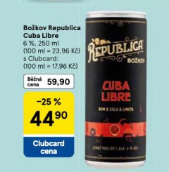 BO�KOV REPUBLICA CUBA LIBRE