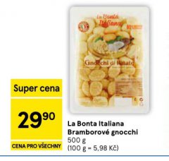 LA BONTY ITALIANA BRAMBOROV� GNOCCHI