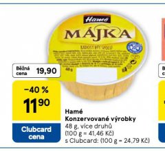 HAM� KONZERVOVAN� V�ROBKY