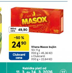 VITANA MASOX BUJ�N