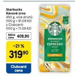 STARBUCKS K�VOV� ZRNO