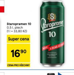 PIVO STAROPRAMEN 10