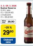 BUDVAR RESERVE