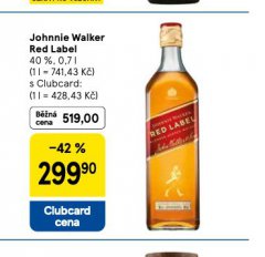 JOHNNIE WALKER RED LABEL