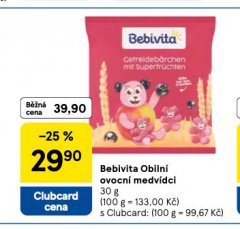 BEBIVITA OBILN� OVOCN� MEDV�DCI