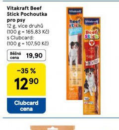 VITAKRAFT BEEF STICKS POCHOUTKY PRO PSY