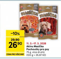 AKINU MASI�KA POCHOUTKY PRO PSY