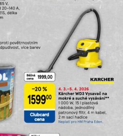 K�RCHER WD3 VYSAVA�