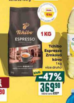 TCHIBO ESPRESSO ZRNKOV� K�VA