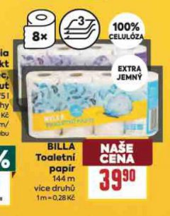 BILLA TOALETN� PAP�R