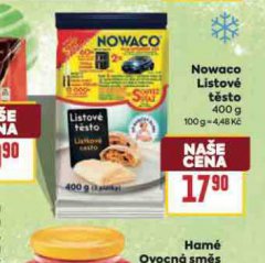 NOWACO LISTOV� T�STO