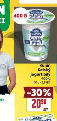 KUN�N SELSK� JOGURT B�L�